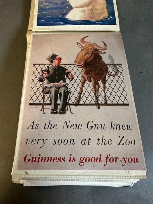 An album of vintage Guinness postcards - Image 2 of 7