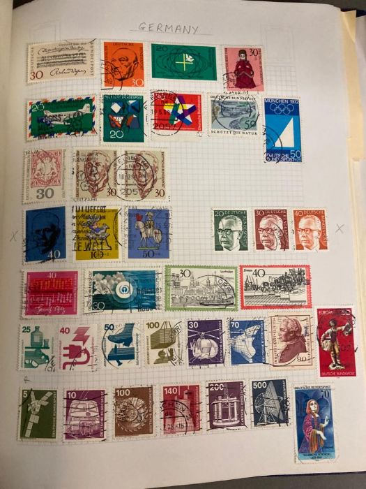 Two Albums of worldwide stamps - Image 4 of 6