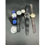 A selection of wristwatches to include Victorino, Dursban, Aviva,