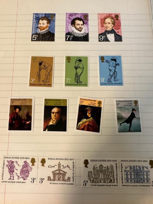 A selection of UK and World stamps to include The Solomon Islands Barbados and the British Antarctic - Image 4 of 7