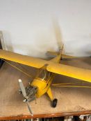 A yellow model plane (120cm x 170cm)