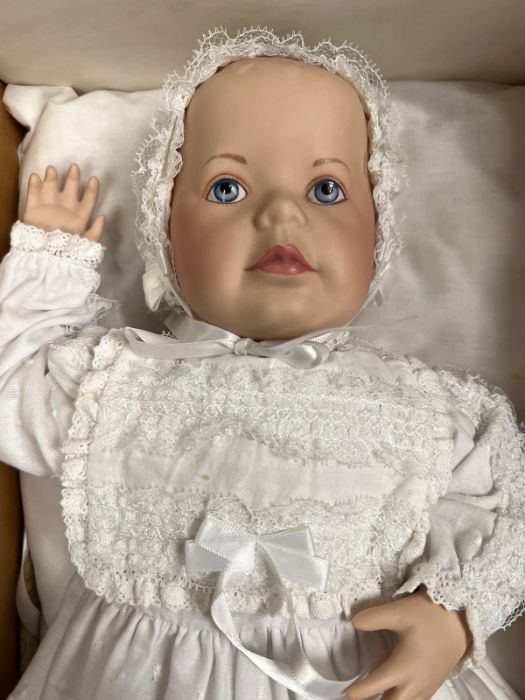 Two vintage dolls with china faces, legs and hands - Image 2 of 3
