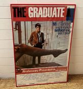 Signed film poster "The Graduate" (69cm x 103cm)