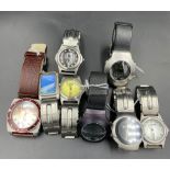 A selection of eight wristwatches by Storm, various styles, conditions and ages.