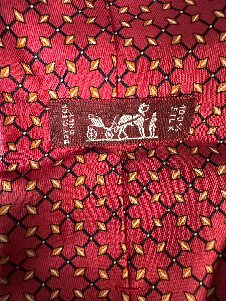 A selection of designer silk ties including five by Hermes also Gianfranco Ferre, Leonard of - Image 8 of 11