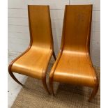 A pair of Mid Century side chairs