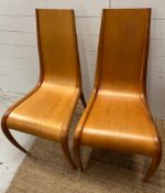 A pair of Mid Century side chairs