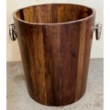 Sumava log bin by OKA (H 53cm x 55cm x 48cm)