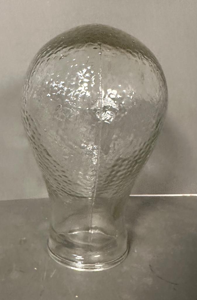 A vintage Italian glass display head - Image 3 of 3