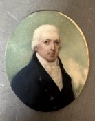 A miniature portrait of Mr J Barber dated 1802 (Registration of an ivory item. Submission reference: