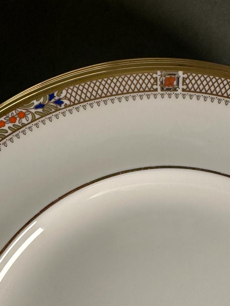 A Part Minton Caliph dinner service to include dinner plates, bowls and side plates - Image 3 of 4