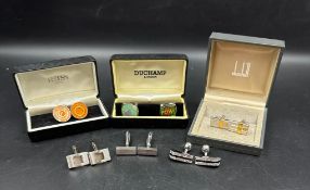 A selection of contemporary and novelty cufflinks