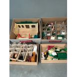A large quantity of dolls house furniture