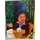 The Foolish Hatter oil on MDF 90cm x 60cm (2004)