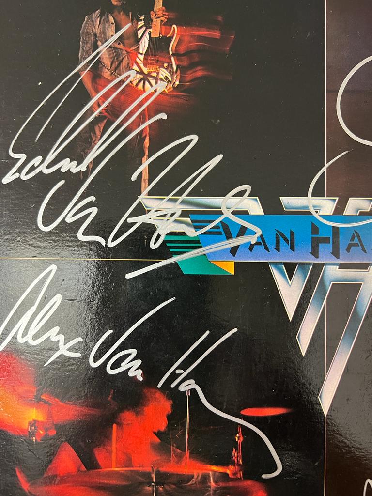 A "Van Halen" signed album - Image 2 of 3