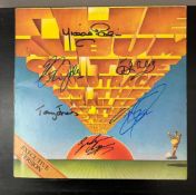 A signed "Monty Python and the Holy Grail" album