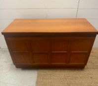 A Mid Century Parker Knoll "Nathan" media unit (H51cm W92cm D48cm)