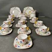 A Part tea service by Royal Albert "Spring Time"