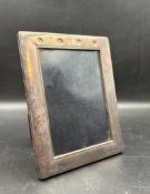 A silver picture frame by Carr's of Sheffield Ltd, Sheffield 1997 (17cm x 13cm)