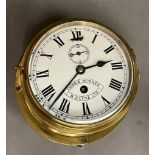 Dobbie, Mcinnes And Clyde Ltd brass Clock (Untested)