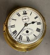 Dobbie, Mcinnes And Clyde Ltd brass Clock (Untested)