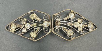 An Art Deco style decorative buckle