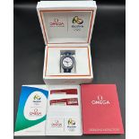 Omega Seamaster Bullhead co-axial chronometer chronograph 43 x 43mm "Rio 2016" Limited Edition.