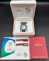 Omega Seamaster Bullhead co-axial chronometer chronograph 43 x 43mm "Rio 2016" Limited Edition.