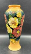 A Moorcroft Victorian Emma Blossoms vase 1997