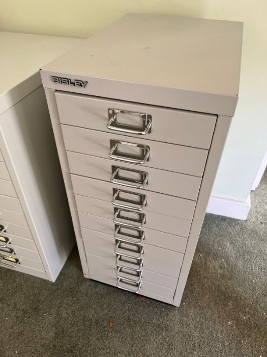 Three filing cabinets, two by Bisley - Image 2 of 3
