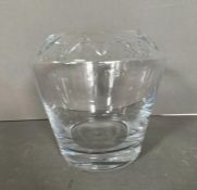 An LSA glass vase