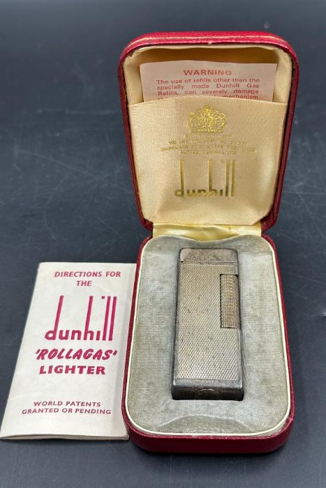 Dunhill 'Rollagas' lighter.