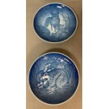 A selection of nine Bing and Grondahl mothers day plates 1991-1999