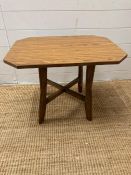 A Mid Century side table (H48cm W62cm D47cm)