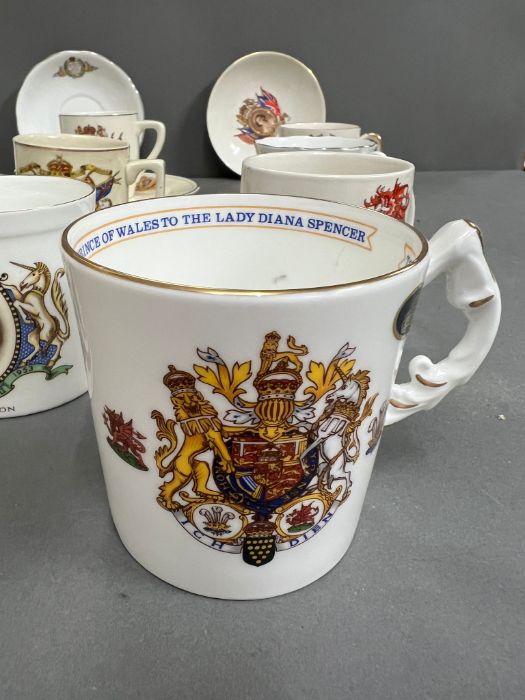 A selection of commemorative ware china, various monarchs. - Image 3 of 3