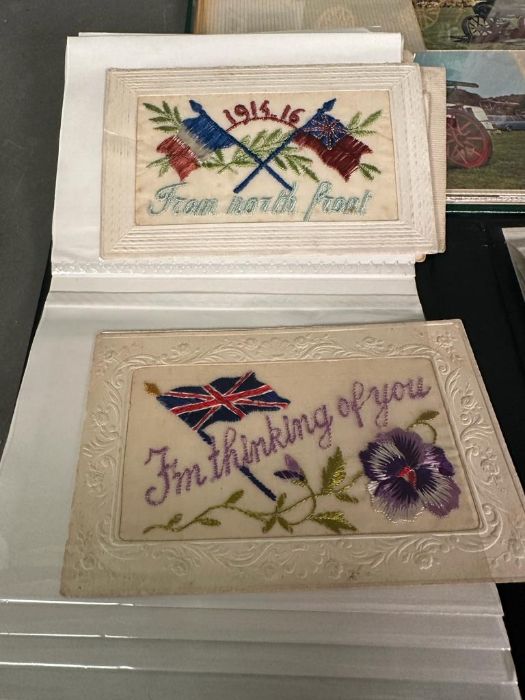 A selection of Vintage postcards, various themes loose and in two albums including World War I and - Image 5 of 5