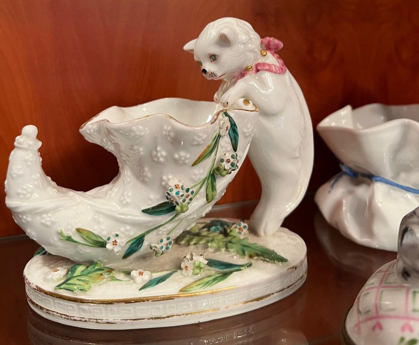Three porcelain china statues - Image 3 of 6