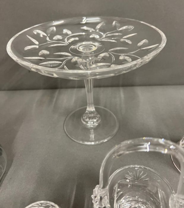 A selection of cut glass and a Norway decanter - Image 2 of 4