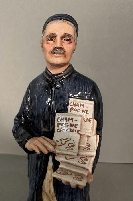 A Coalport ceramic figure "The Music Seller" - Image 2 of 4