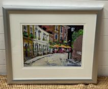 A street scene "Sloane Avenue" (64cm x 57cm)