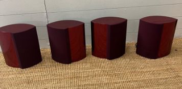 Four Bang and Olufsen Beolab speakers