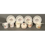 An assortment of Wedgewood Beatrix Potter and Royal Doulton Bunnykins china