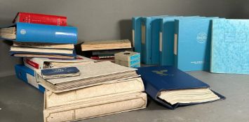 A wide selection of Pan Am manuals and operating diaries along with some for Air Iran.