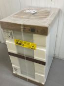 A Hoover Dishwasher Slim HDPH 2D1049W Still in delivery crate.