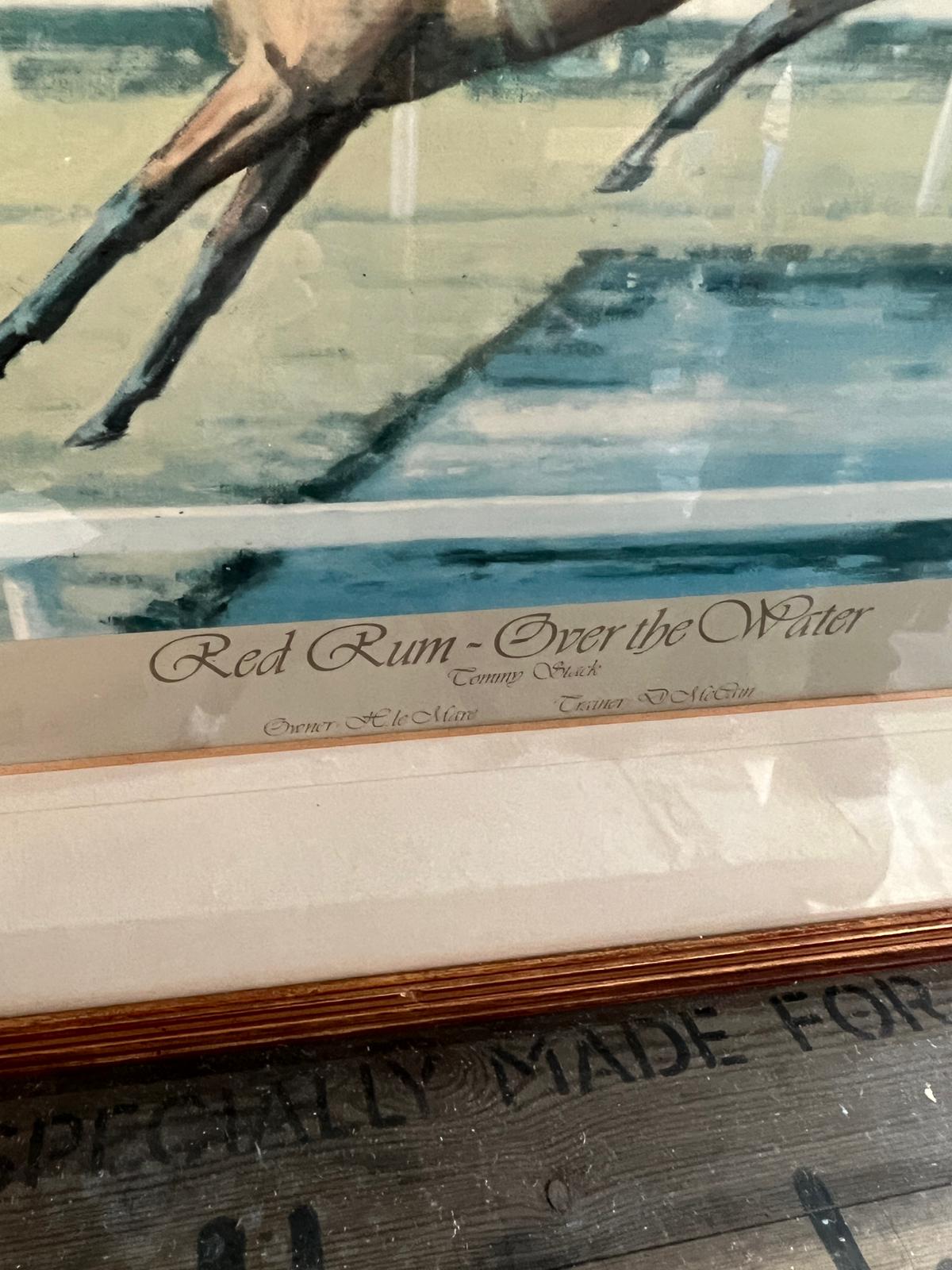 Red Rum Over The Water limited Edition print - Image 2 of 5