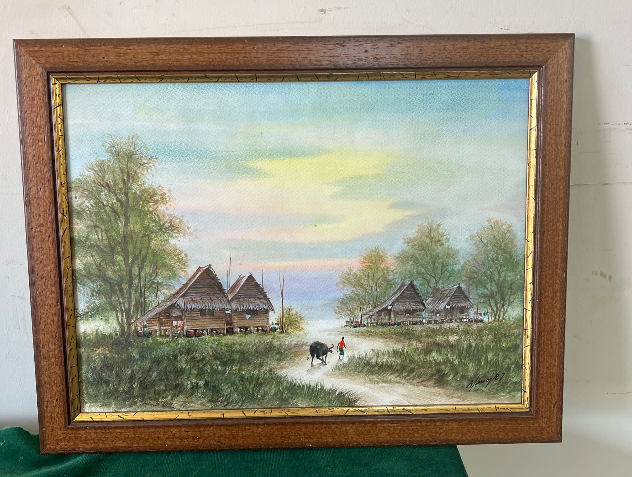A Thai Landscape signed lower right
