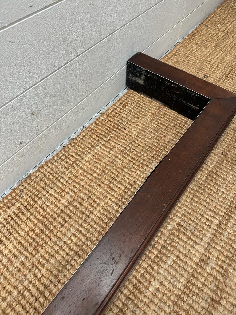 A Mahogany fire surround (121cm x 37cm) - Image 2 of 3