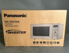 Panasonic inverter microwave, stainless steel