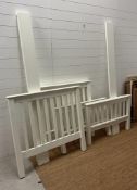 A pair of single beds by White Company