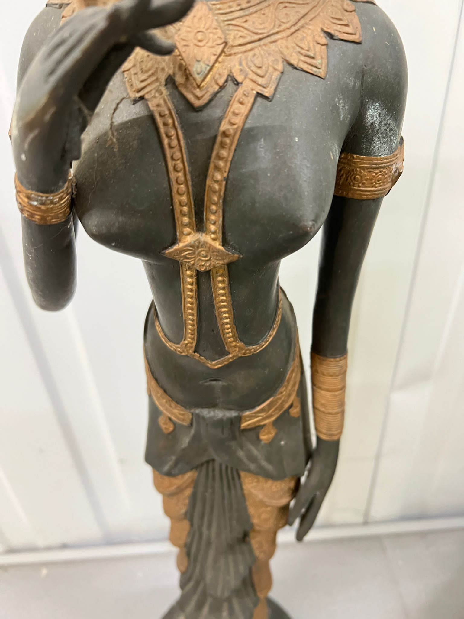 A Thai statue (Height 80cm) - Image 3 of 5